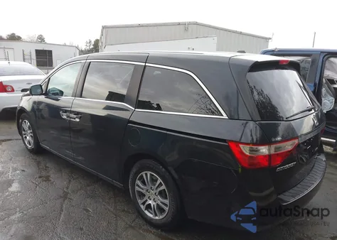 2013 Honda Odyssey Ex-L from USA, damaged, VIN 5FNRL5H62DB002490